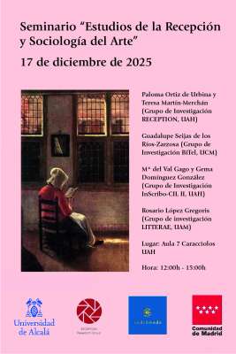 Estudios de la Recepción y Sociología del Arte